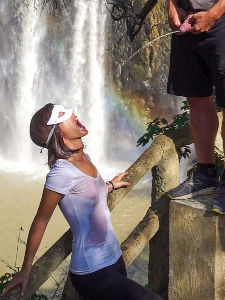 Thumbnail for So much Piss and Cum at the Waterfall