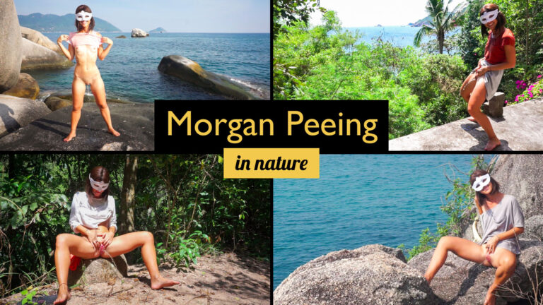 Thumbnail for Morgan Peeing in Nature