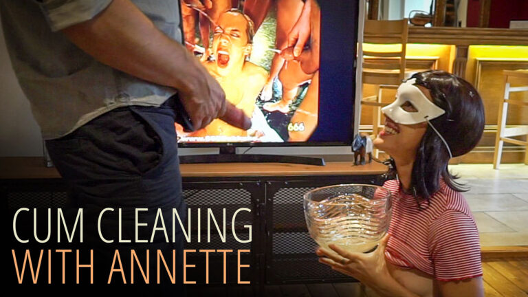 Thumbnail for Cum Cleaning with Annette